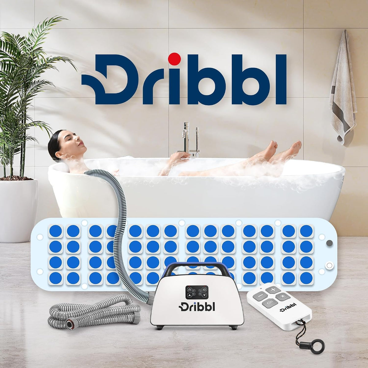 Electric Bubble Massage Bathtub Mat L22433