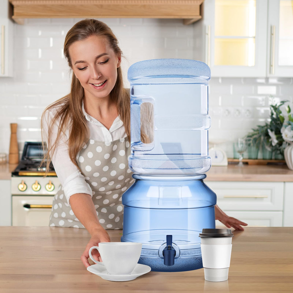 5 Gallon Water Jug Dispenser Base with Spout H645