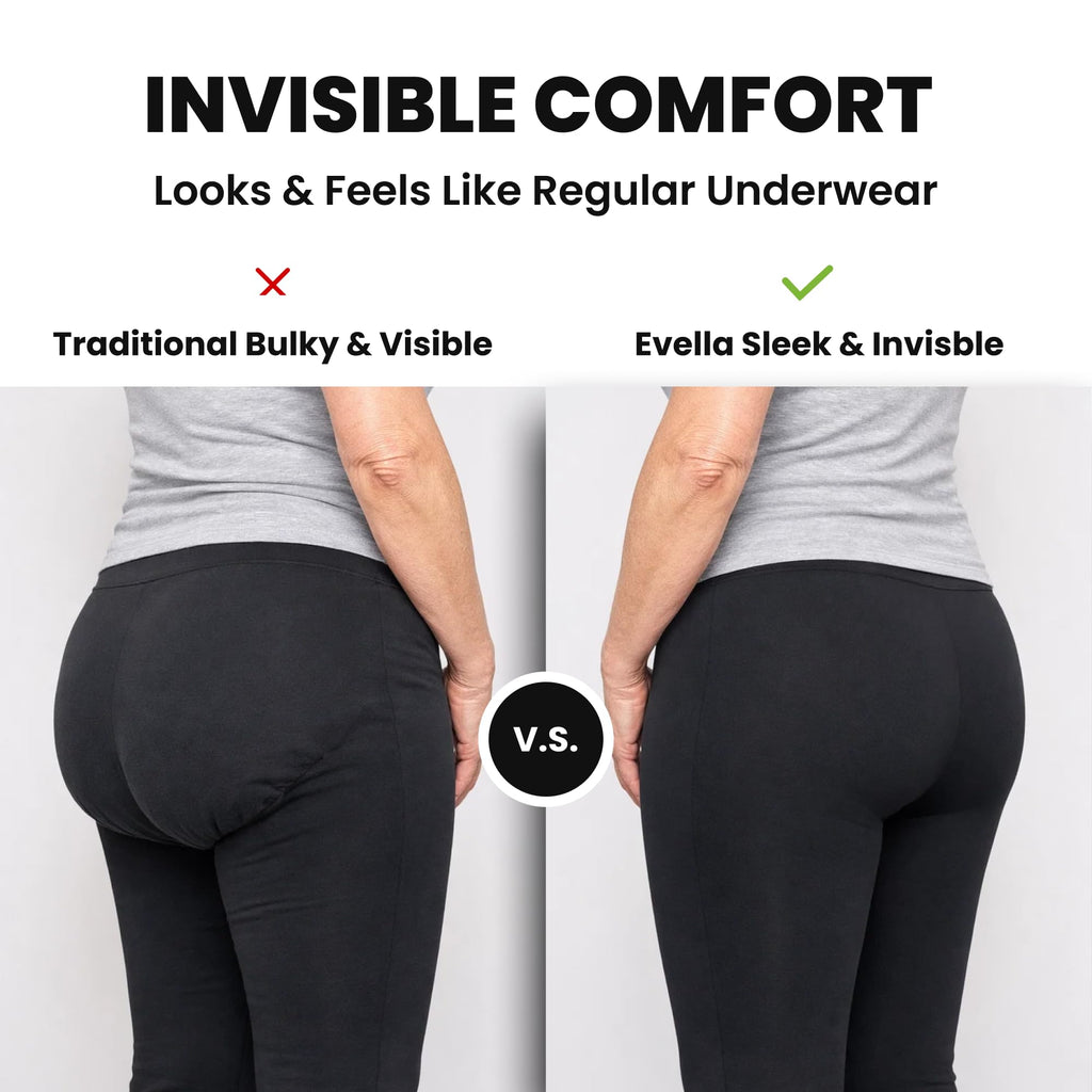 Washable Leak Proof Incontinence Underwear 3-Pack Q70499