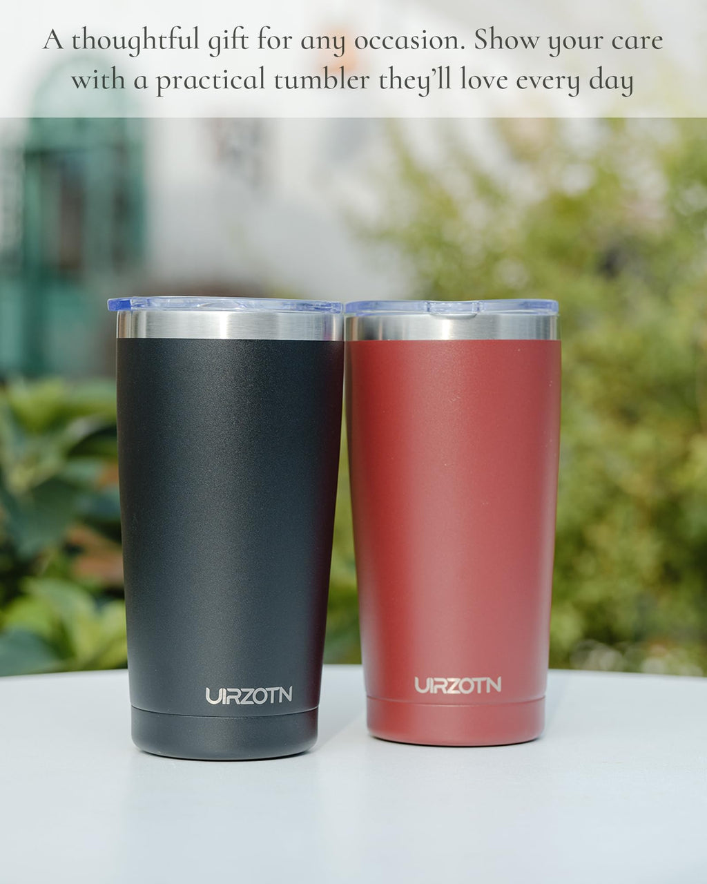 20oz Stainless Steel Insulated Travel Coffee Tumbler with Straw L50745