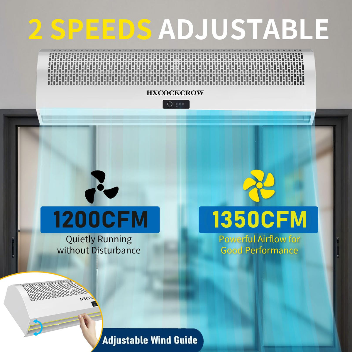 36 Inch Wall Mounted Air Curtain Y4793