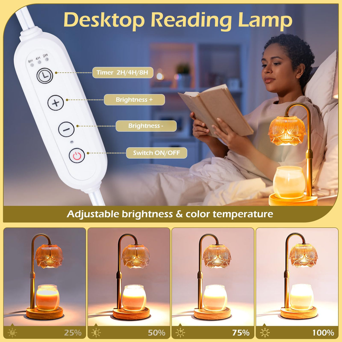 Candle Warmer Lamp with Timer R863