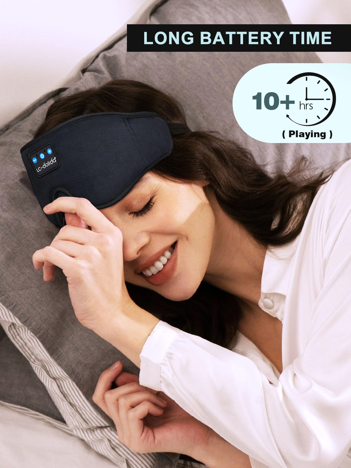 Sleep Mask Bluetooth Wireless Music Eye Mask P7208