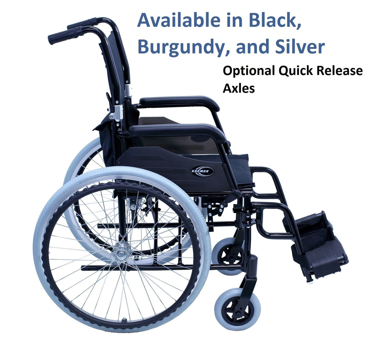 Black Ultra Lightweight Wheelchair X25188