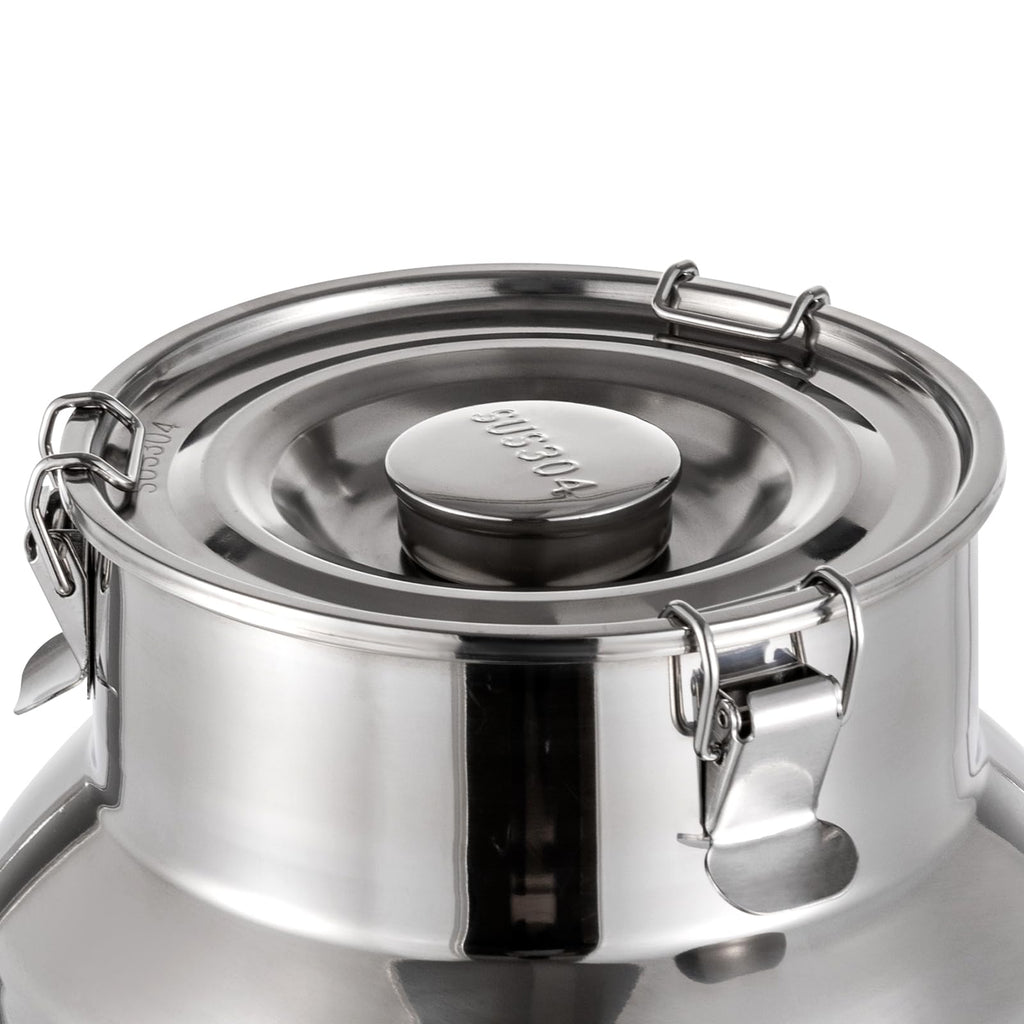 Stainless Steel 20L Milk Can with Faucet L796