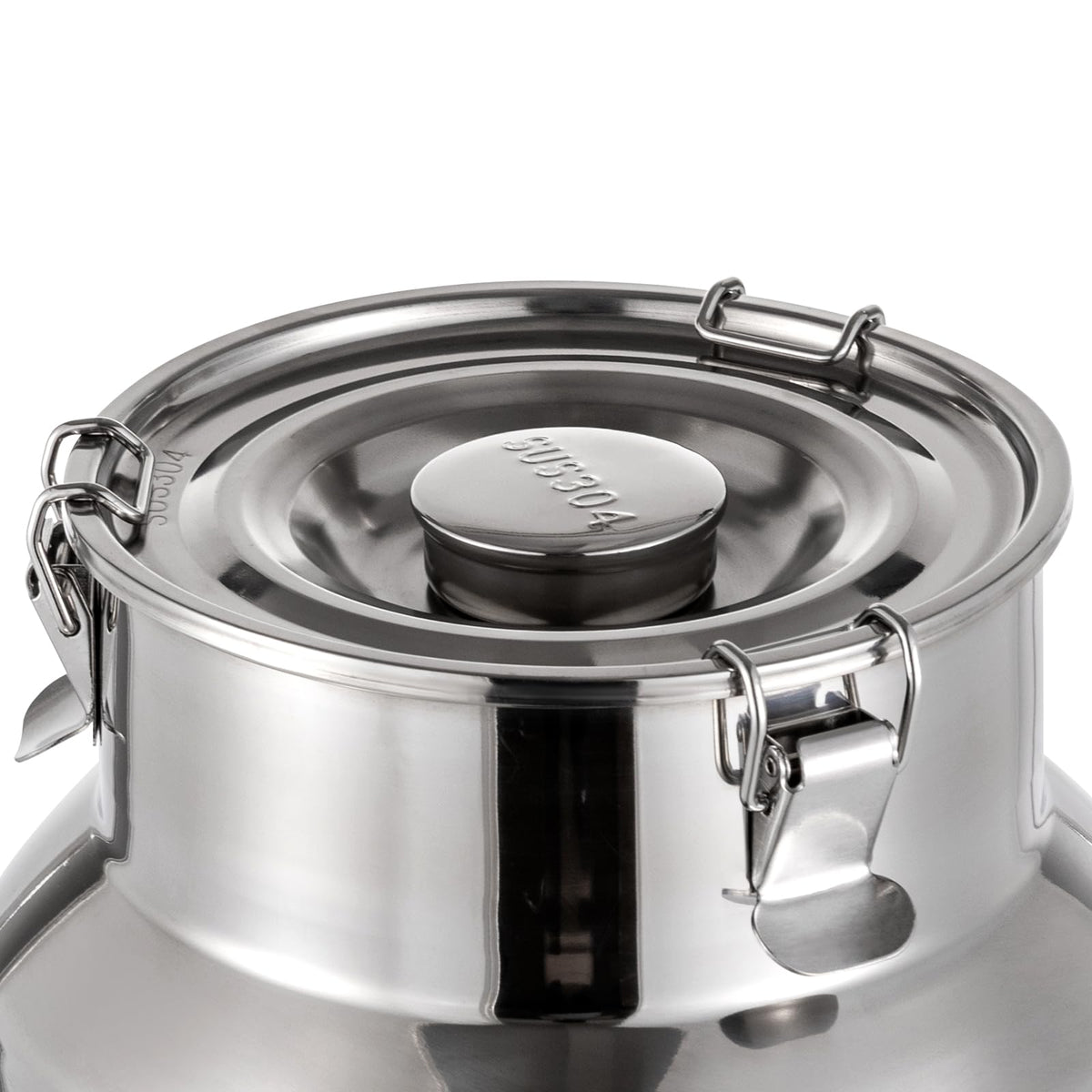 Stainless Steel 20L Milk Can with Faucet L796