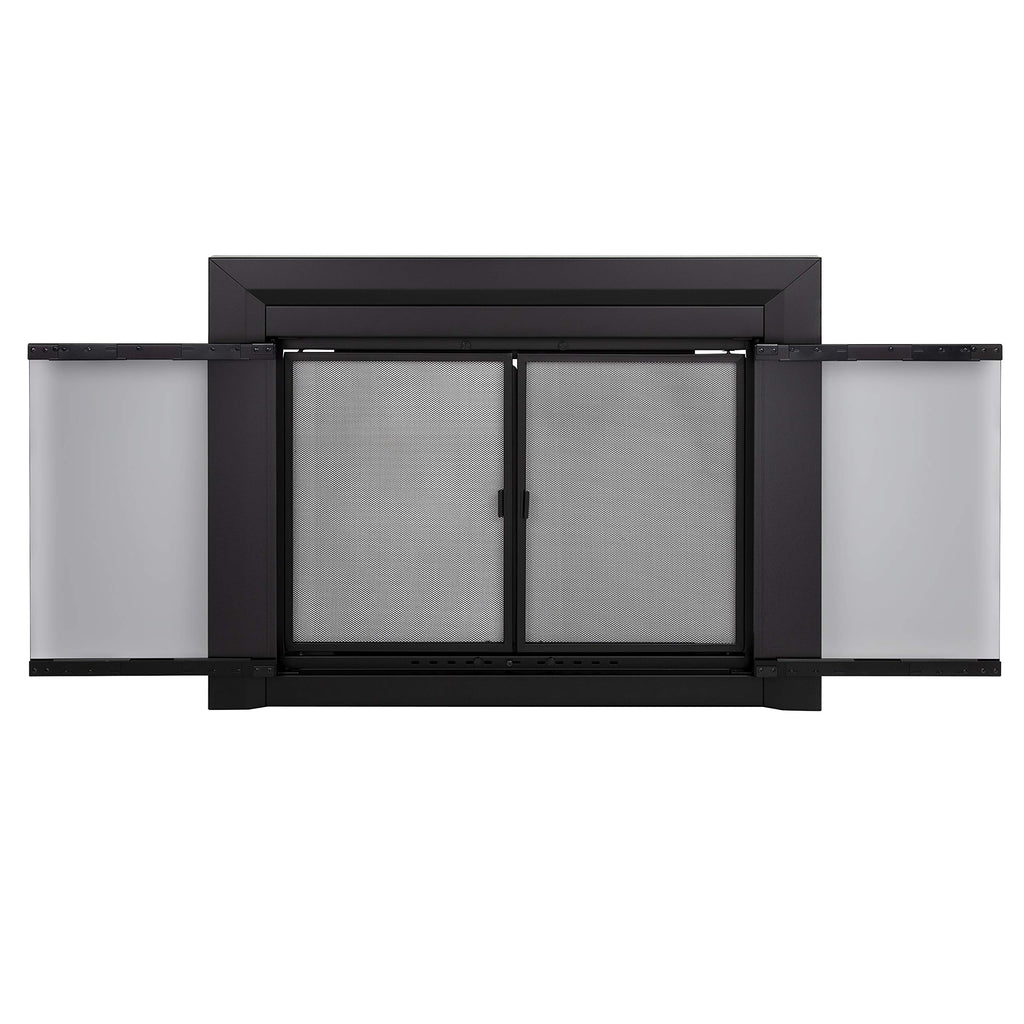 Large Fireplace Glass Door B99086