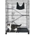 50 Inch 4-Tier Cat Crate with Wheels K97820