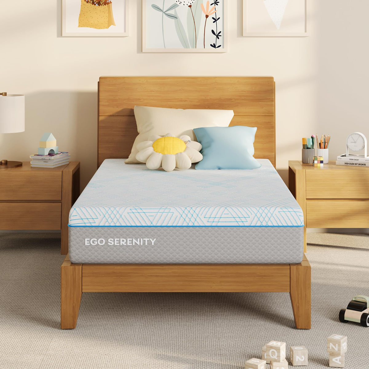 10 Inch Cooling Green Tea Gel Memory Foam Mattress H35374