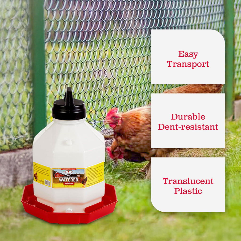 Plastic Poultry Waterer U33183