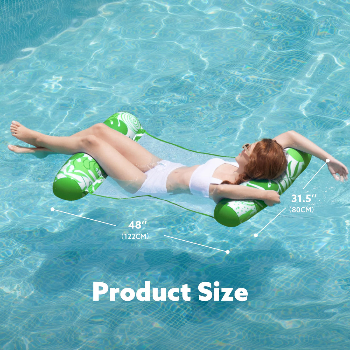 4 Packs Inflatable Pool Floats W3353