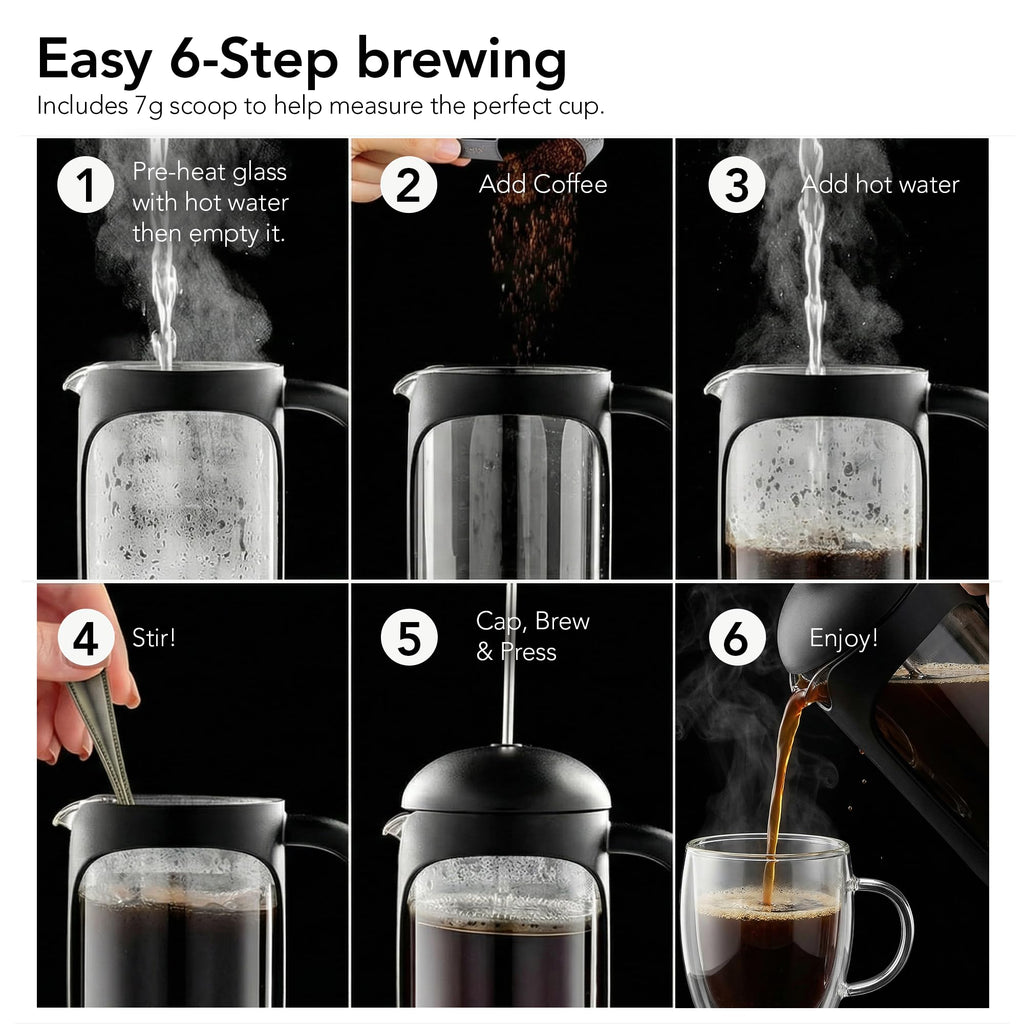 12oz French Press Coffee Maker V235000