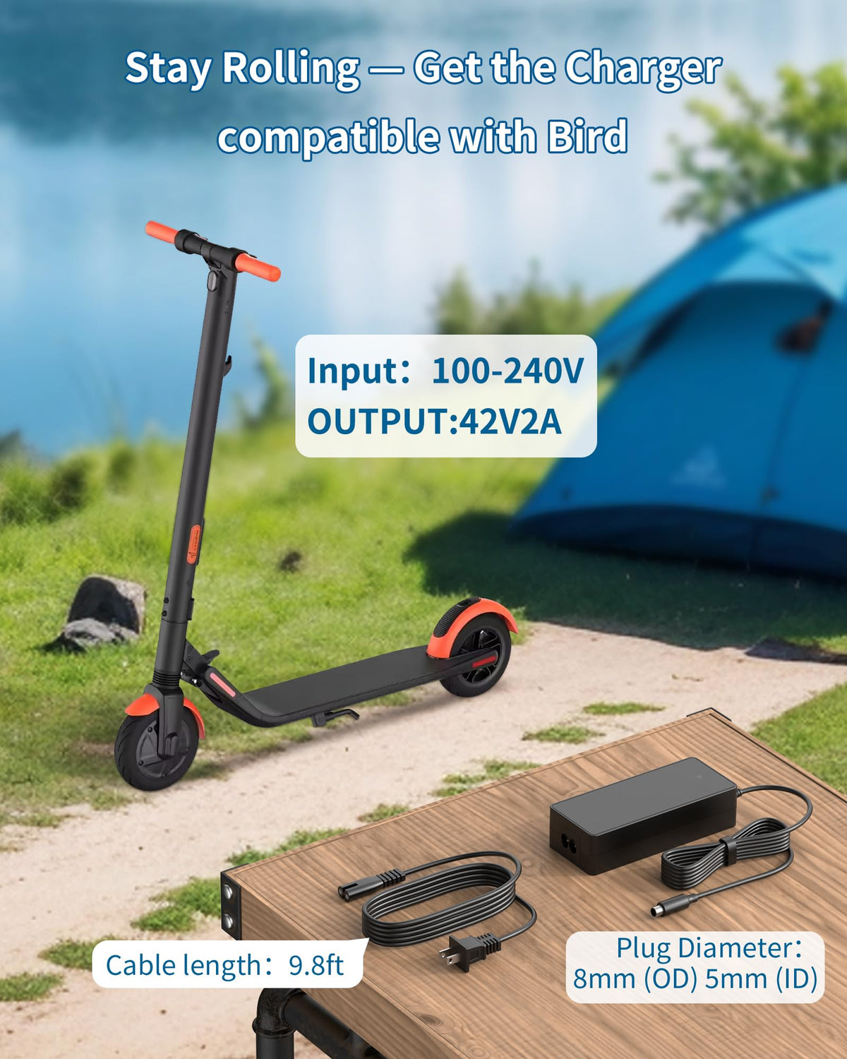 42V 1.7A Electric Scooter Charger X257923