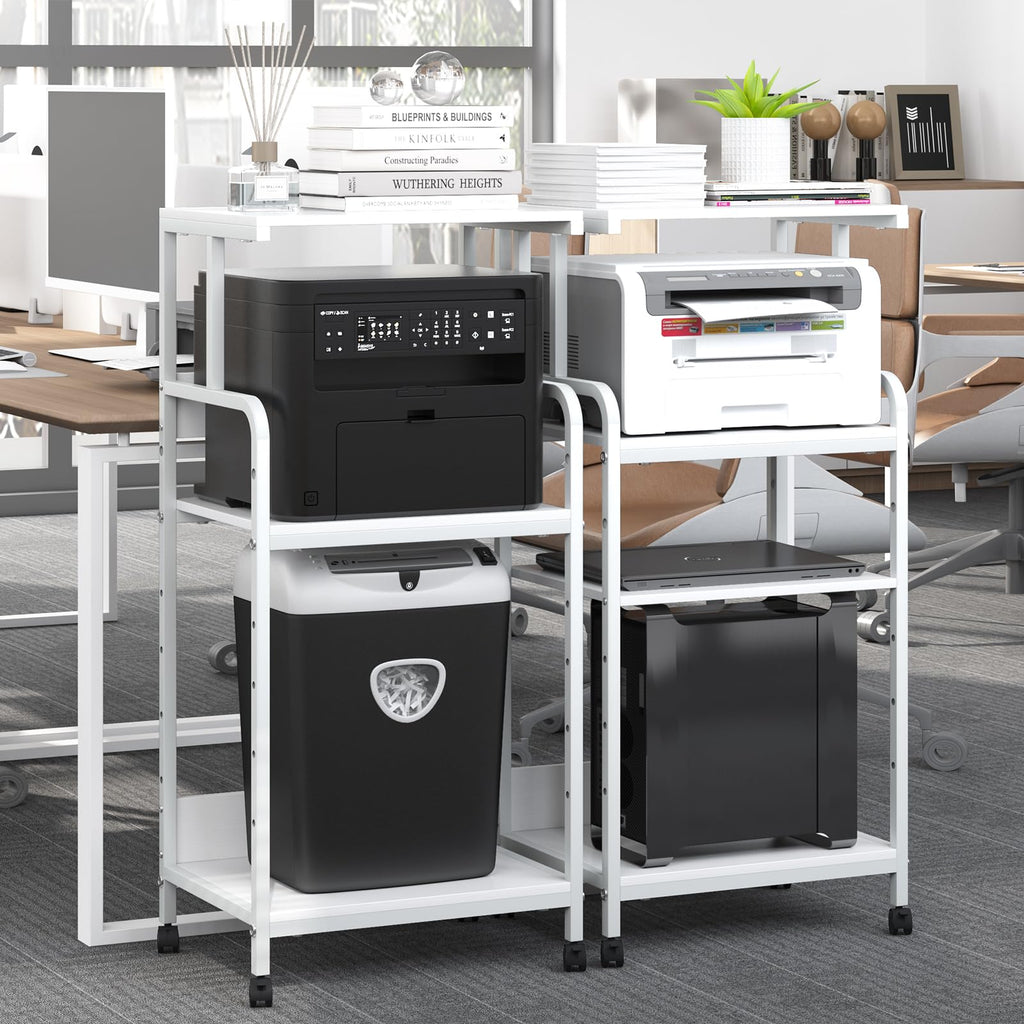 4-Tier Printer Stand with Storage Shelf V51181