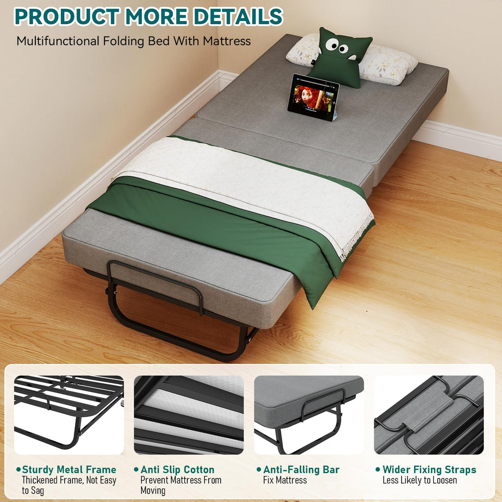 Folding Bed 75" x 31" C6742