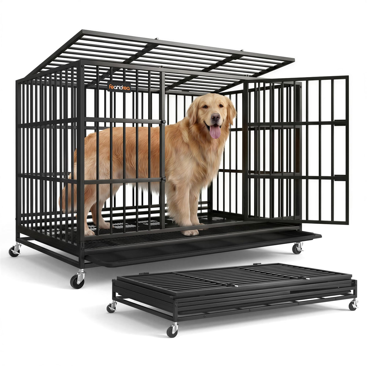 Foldable Dog Crate J412937