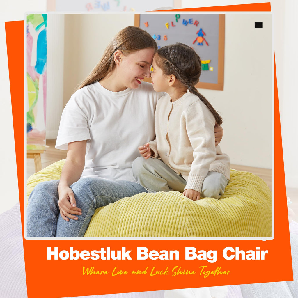 Oversized Bean Bag Chair with Filling C157