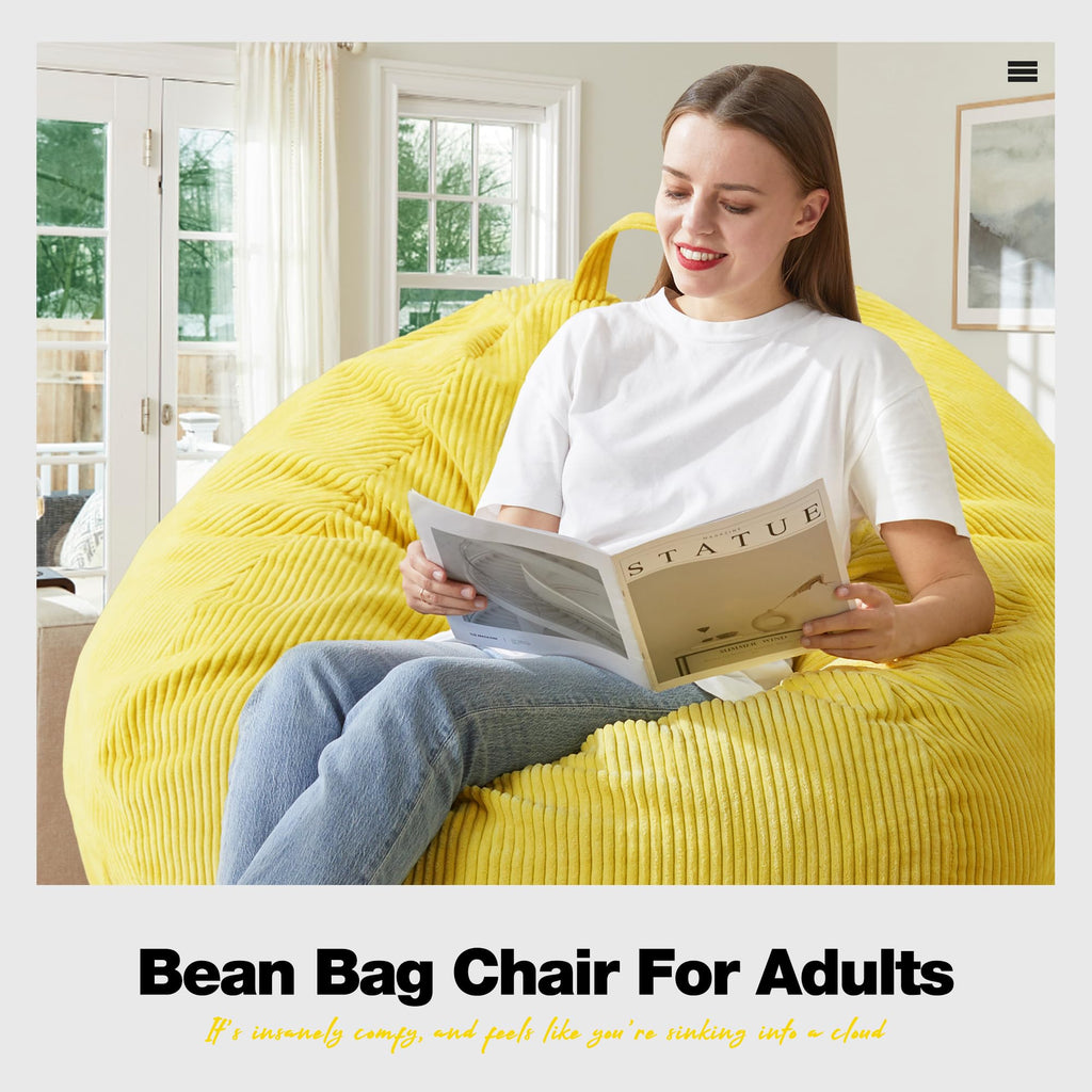 Oversized Bean Bag Chair with Filling C157