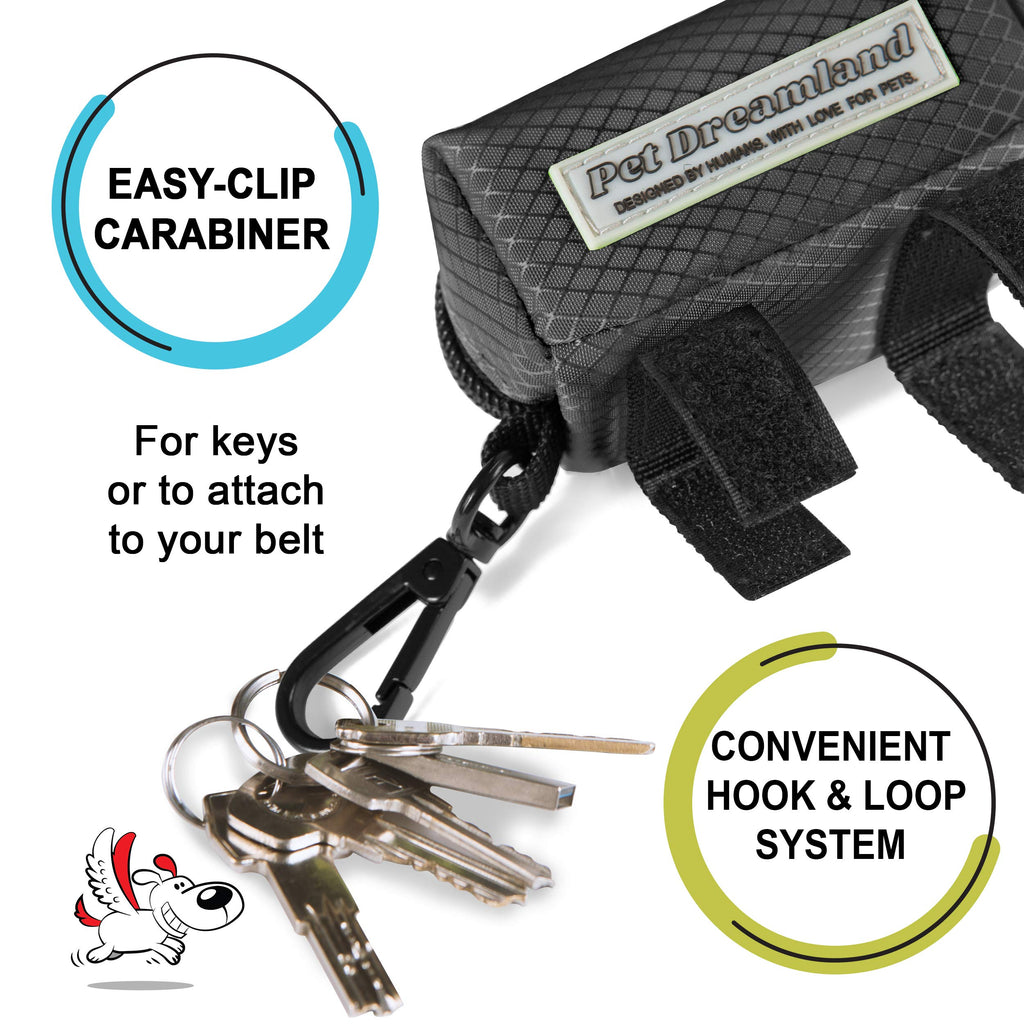 Hands Free Dog Leash and Poop Bag Dispenser J798153