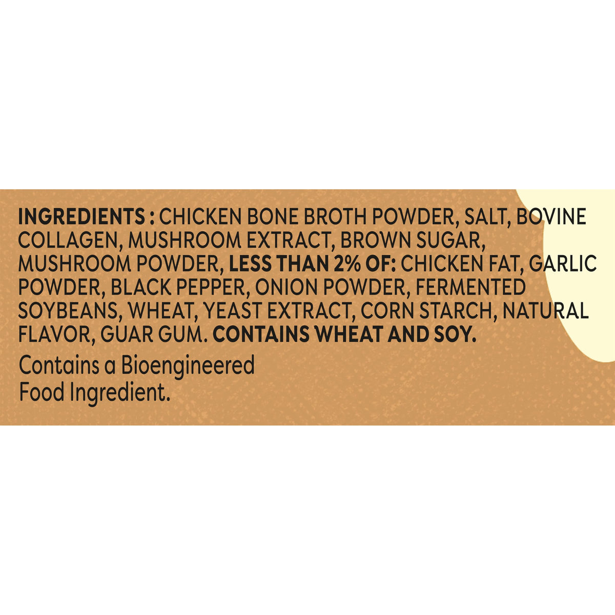 Mushroom Chicken Bone Broth 6 Count Powder Mix Packets V459670