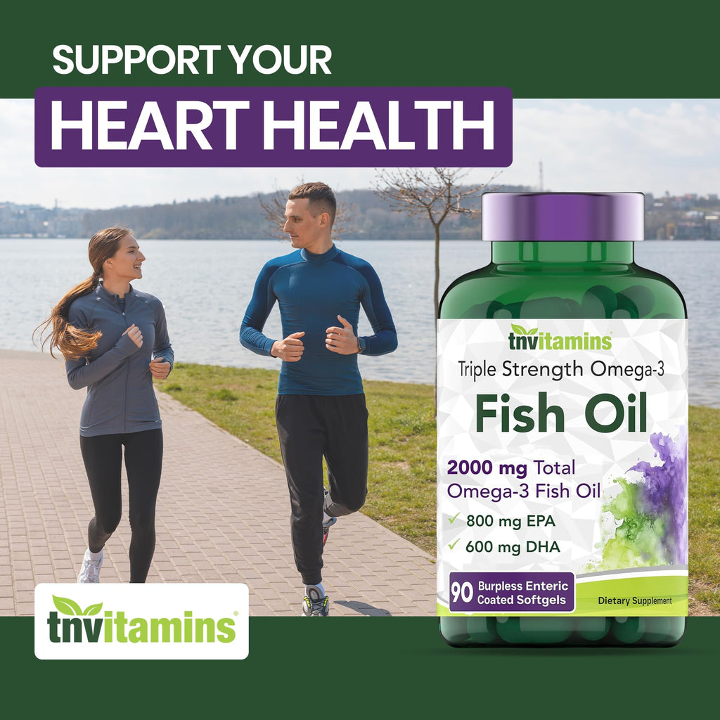 2000mg Omega-3 Fish Oil 90 Softgels K35525