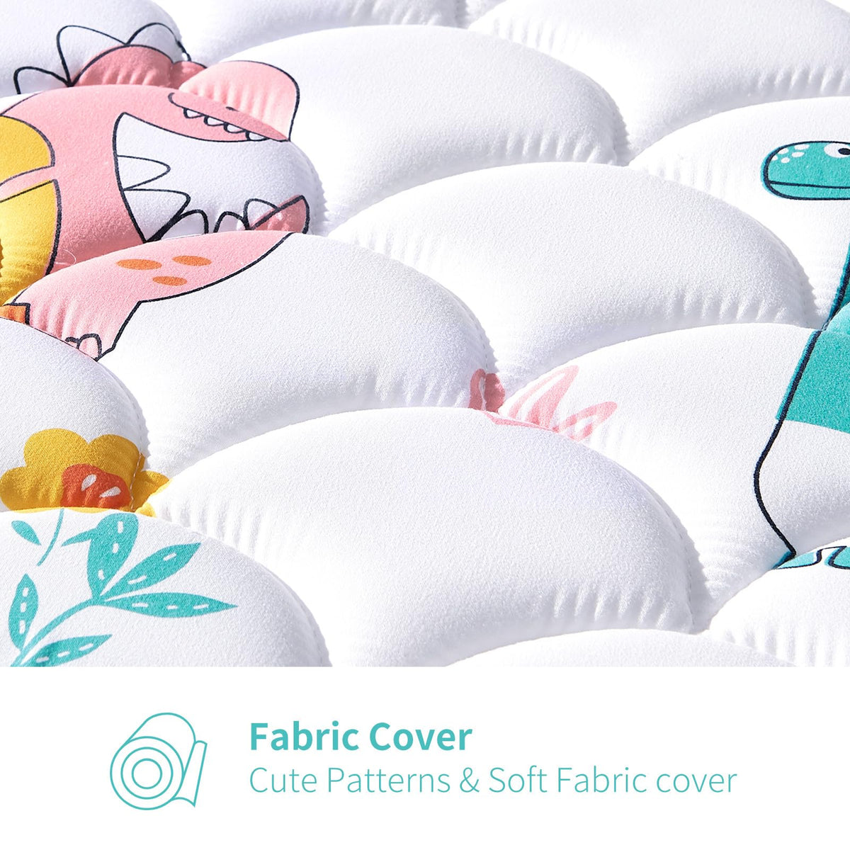 5" Firm Hypoallergenic Crib and Toddler Mattress E59244