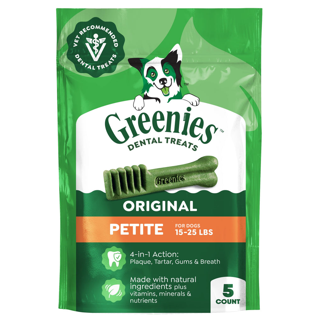 Natural Dental Dog Treats 5 Count W9932