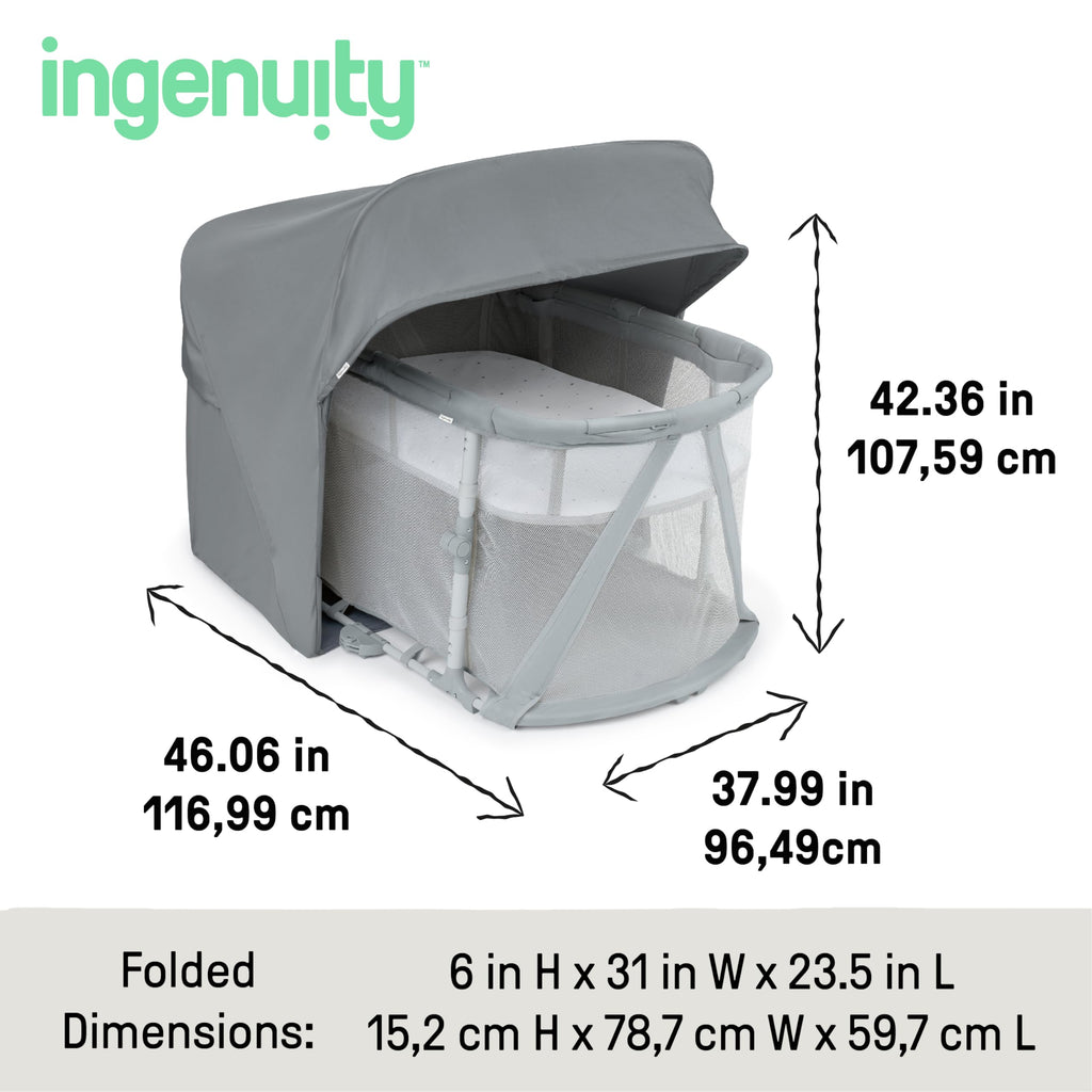 3-in-1 Portable Bassinet & Playard W798018