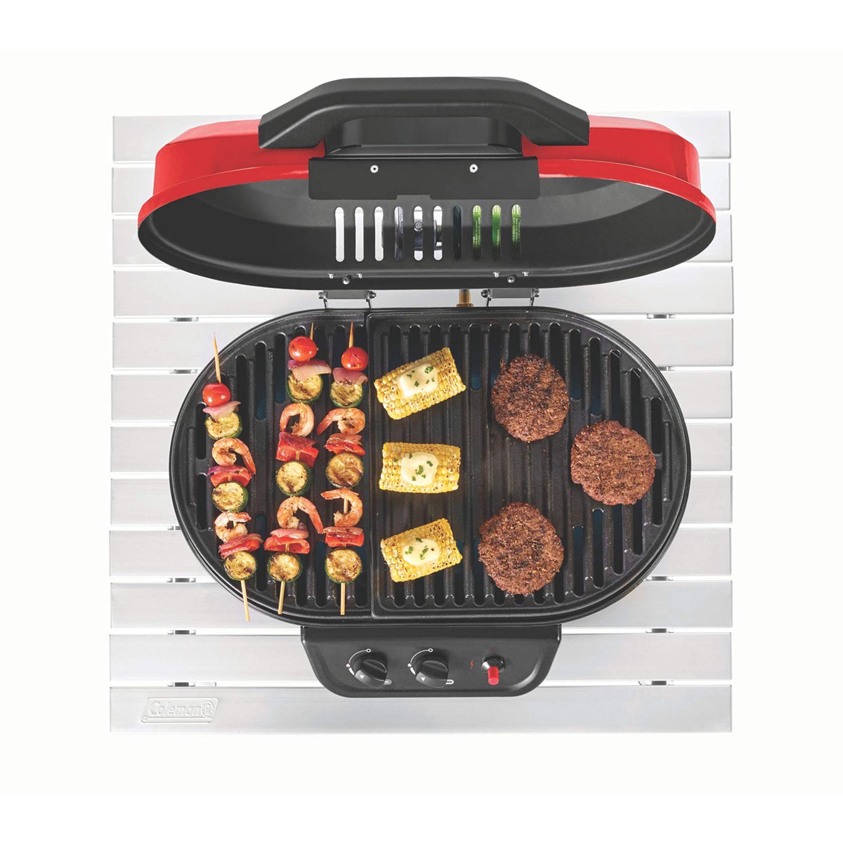 Portable 2-Burner Tabletop Gas Grill Z59962