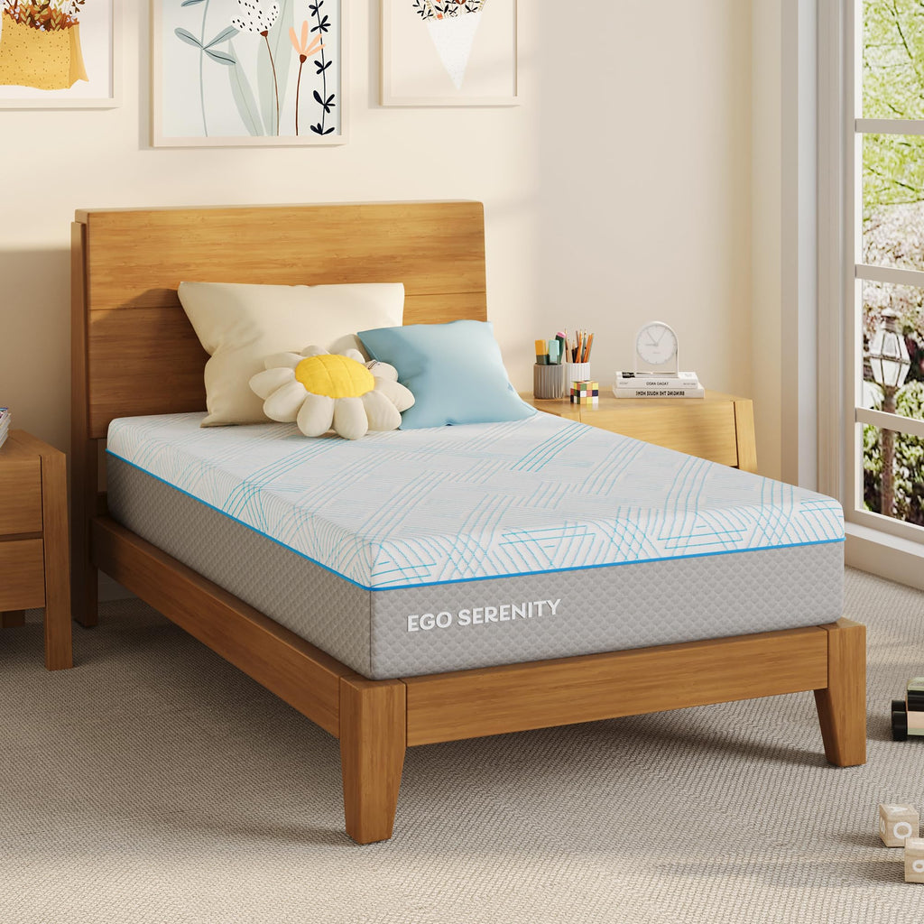 10 Inch Cooling Green Tea Gel Memory Foam Mattress H35374