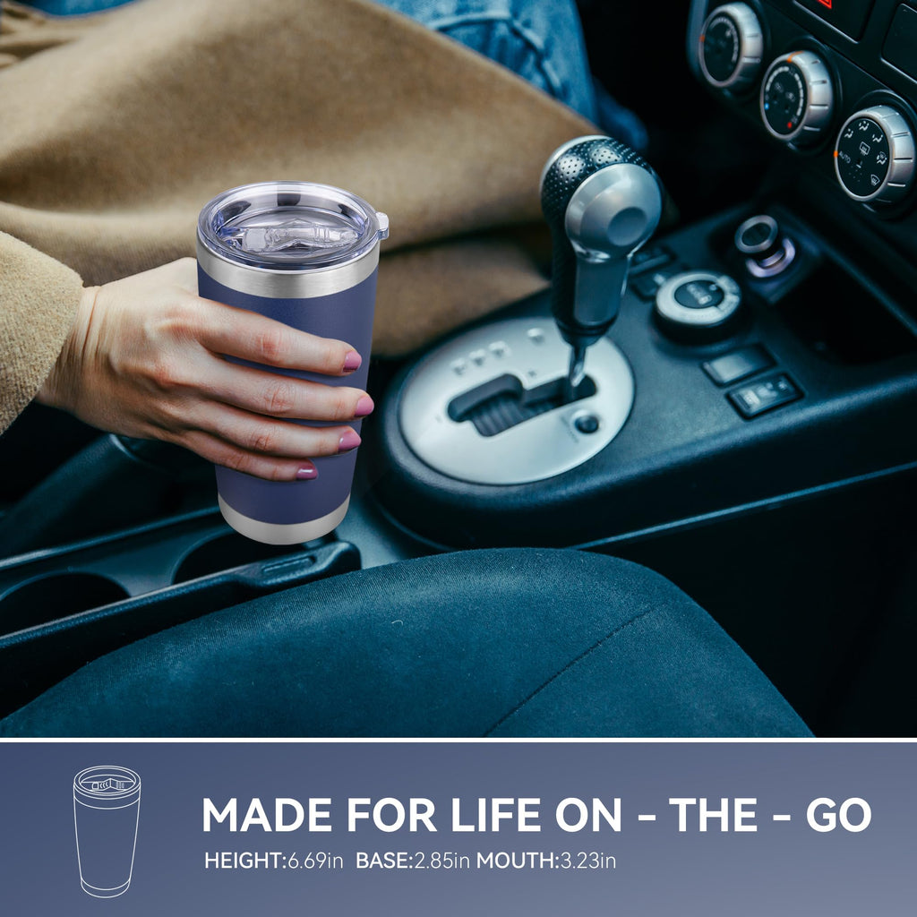 20 oz Stainless Steel Insulated Tumbler with Lid X434934