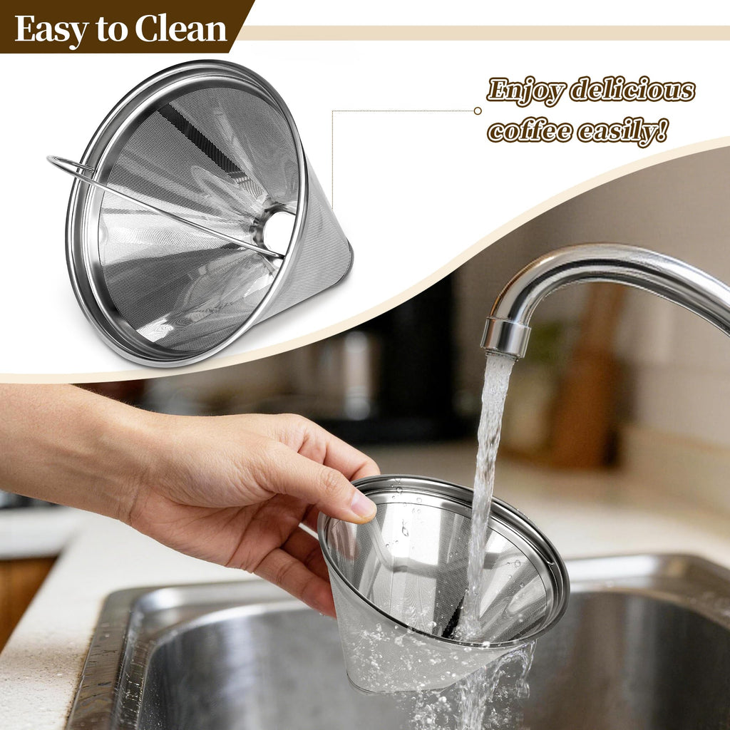 Stainless Steel Reusable Coffee Filter B82740