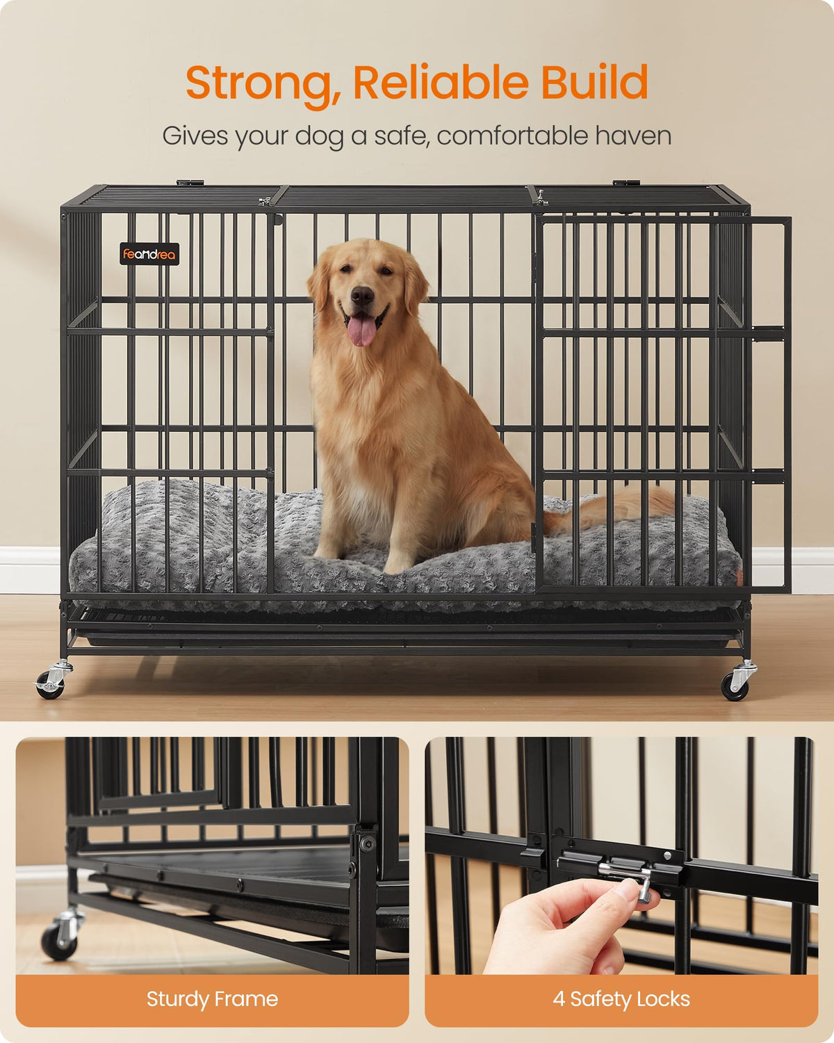 Foldable Dog Crate J412937