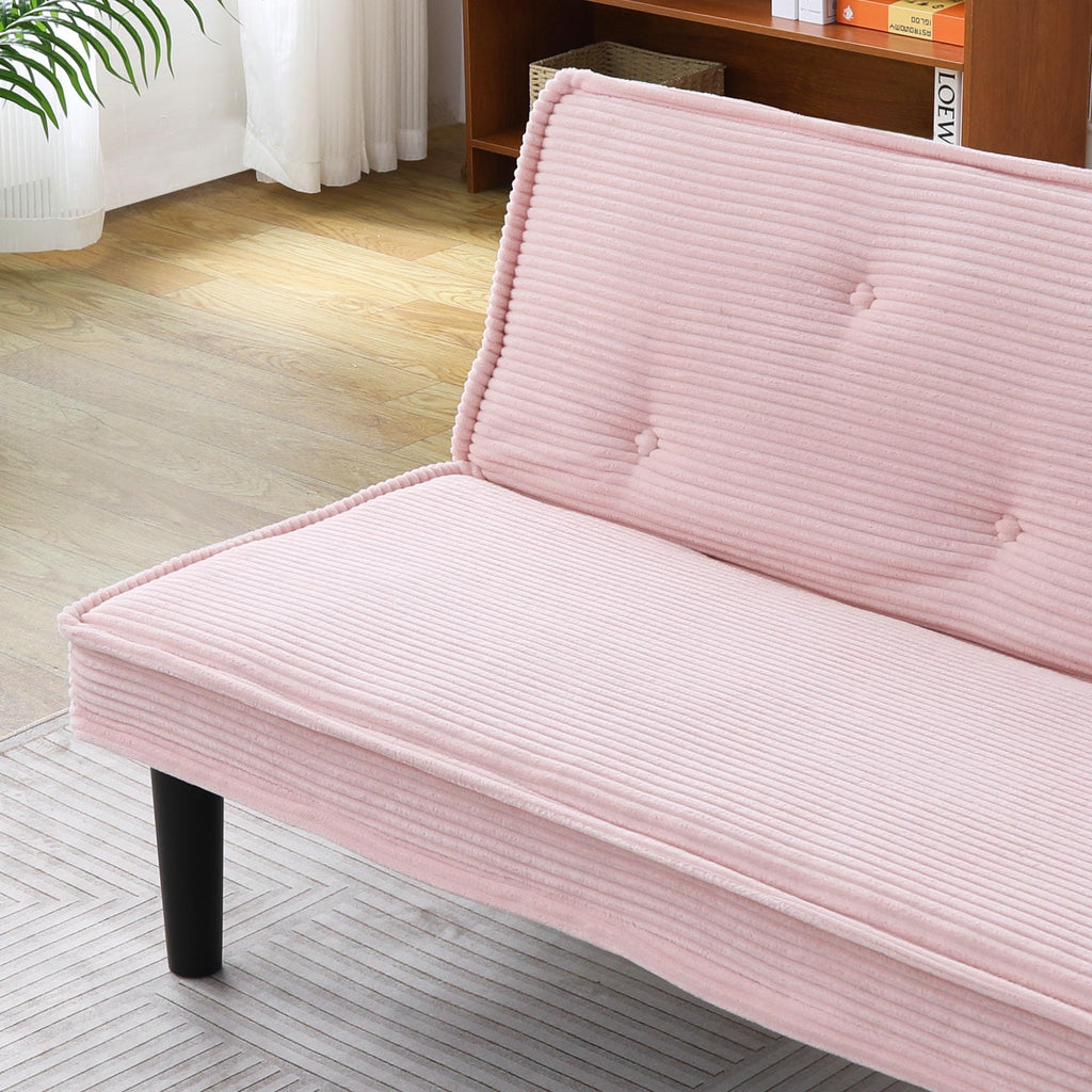 Corduroy Convertible Futon Sofa Bed U316274