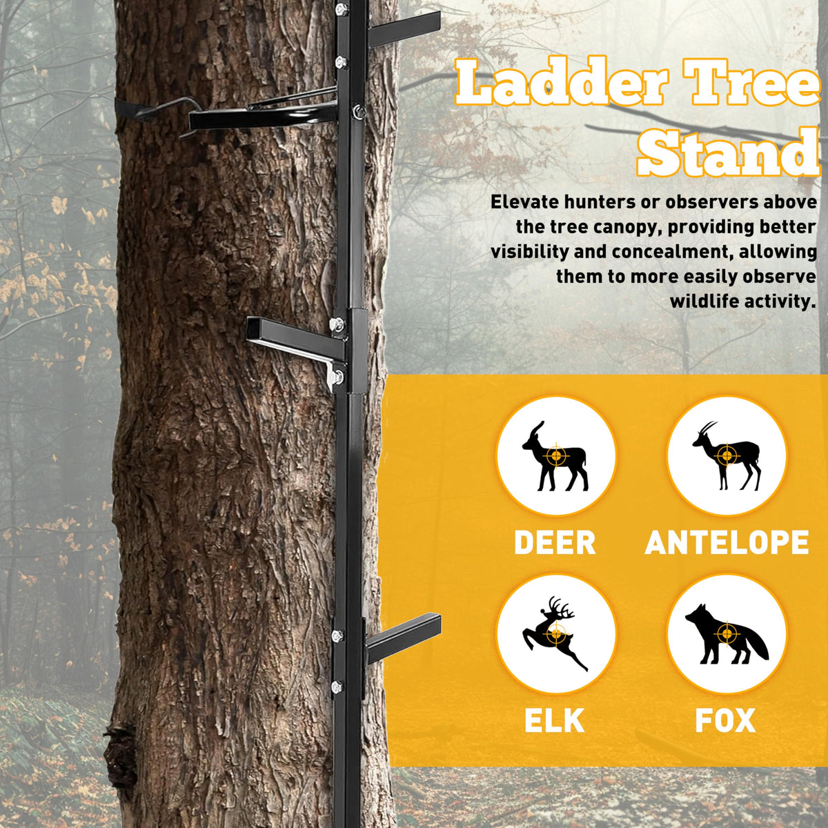 20 ft Steel Climbing Sticks T934187