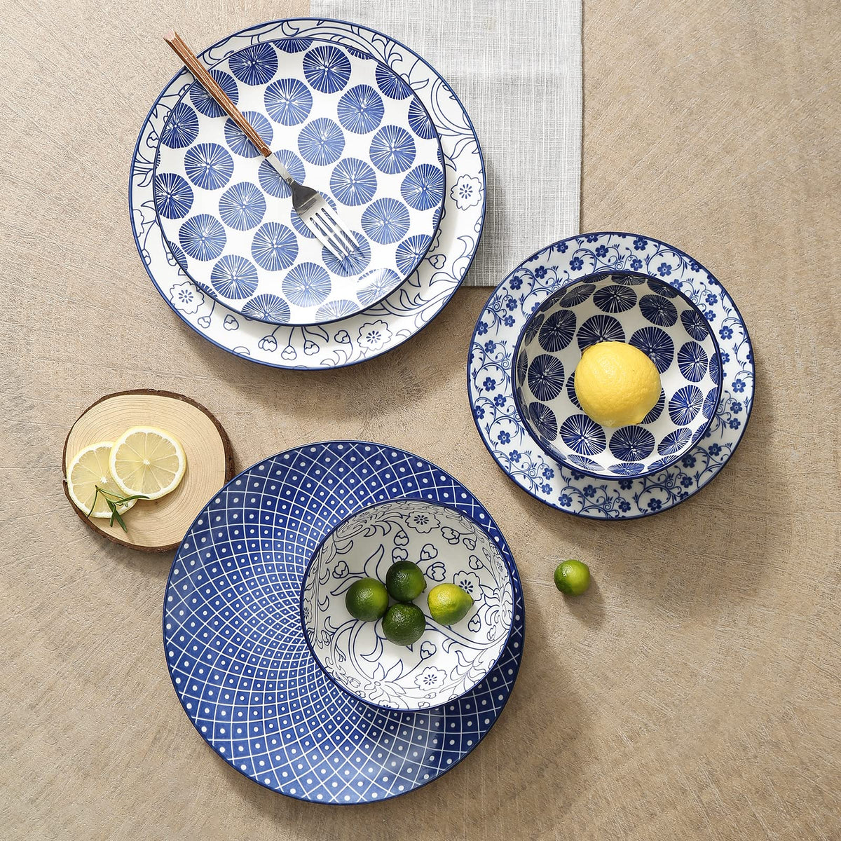 Ceramic Dinnerware Sets 12 Pieces Z72068