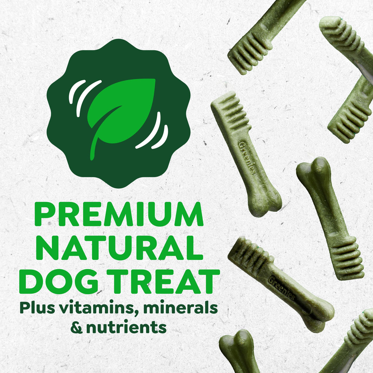 Natural Dental Dog Treats 5 Count W9932