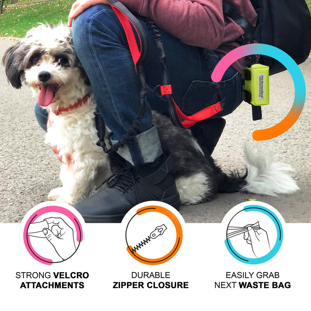 Hands Free Dog Leash and Poop Bag Dispenser J798153