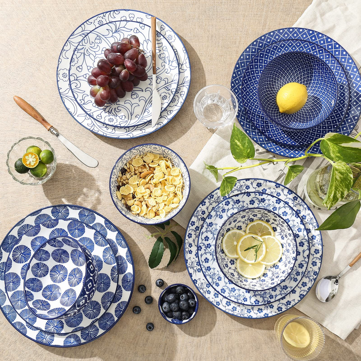 Ceramic Dinnerware Sets 12 Pieces Z72068