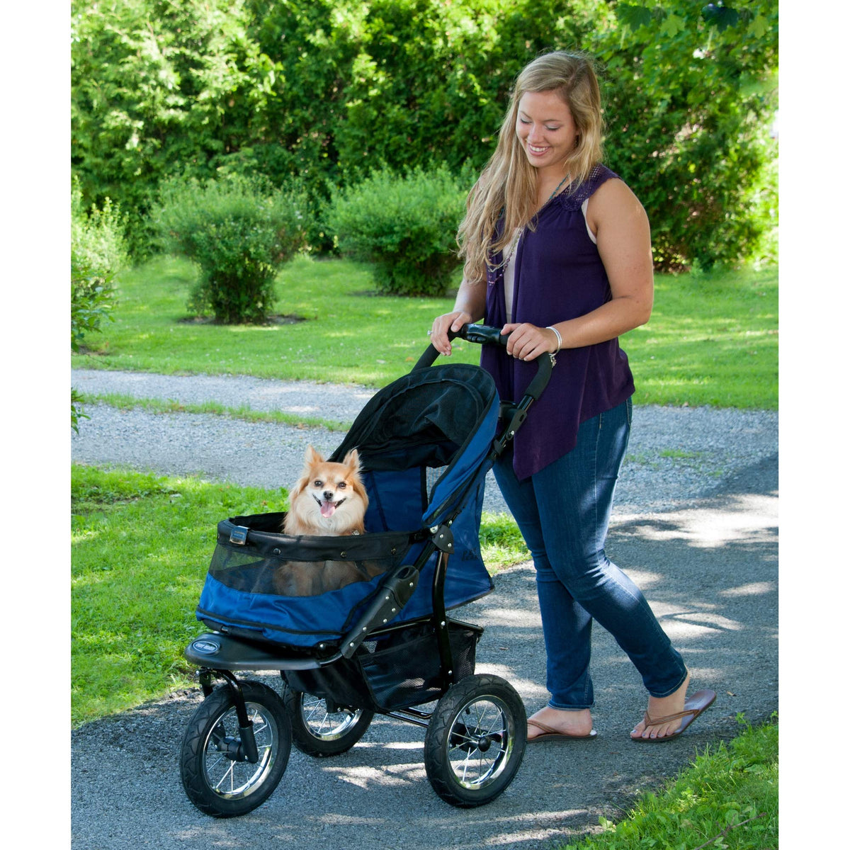 Navy Pet Stroller N3313