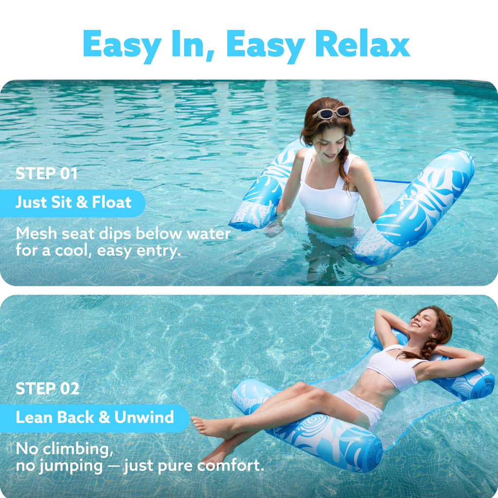 4 Packs Inflatable Pool Floats W3353