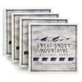 Ceramic Coasters Set of 4 T742