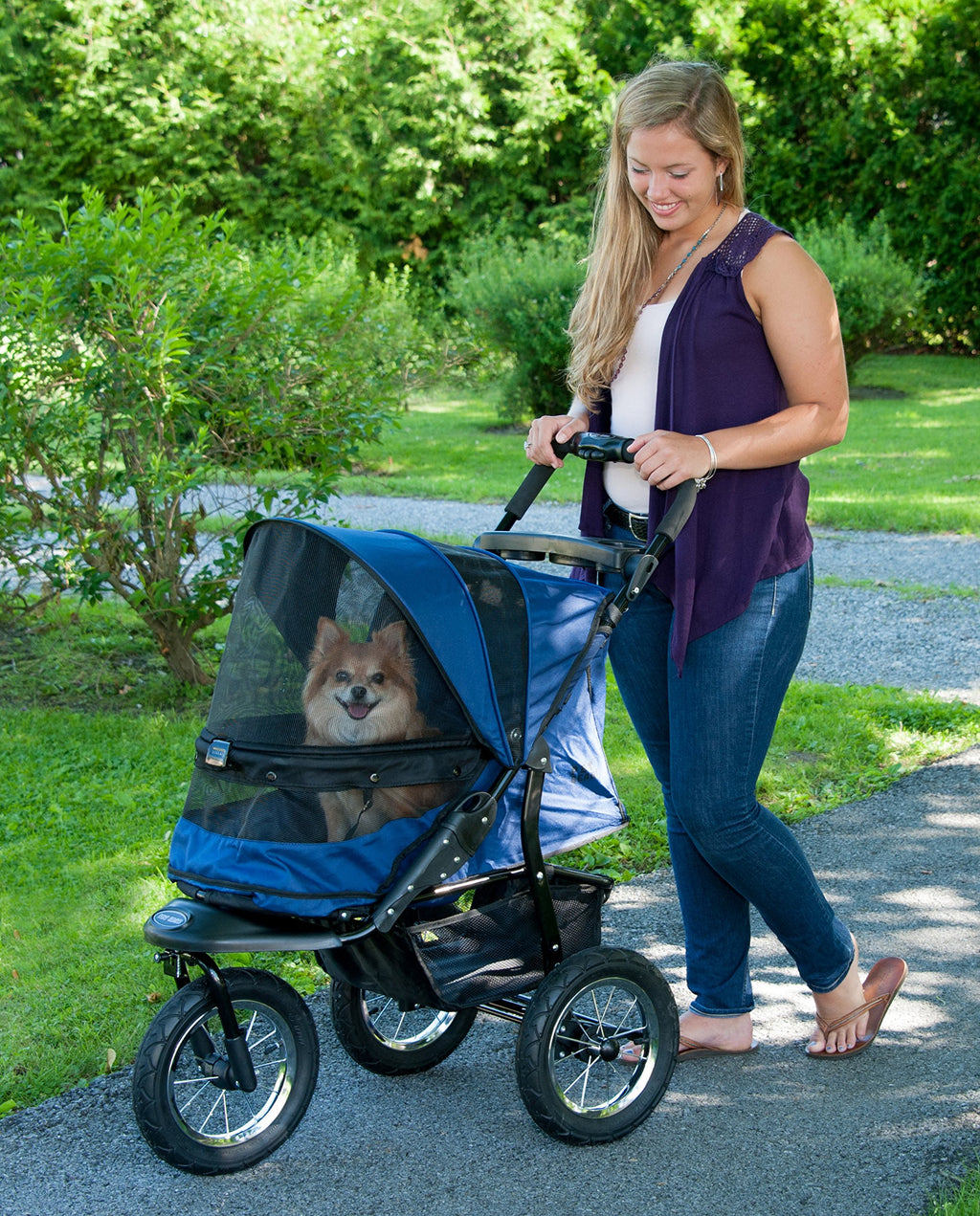 Navy Pet Stroller N3313