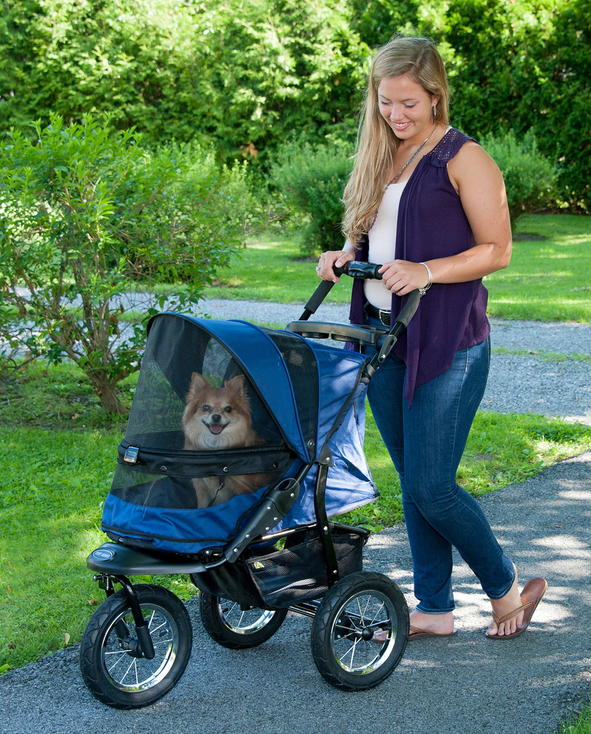 Navy Pet Stroller N3313