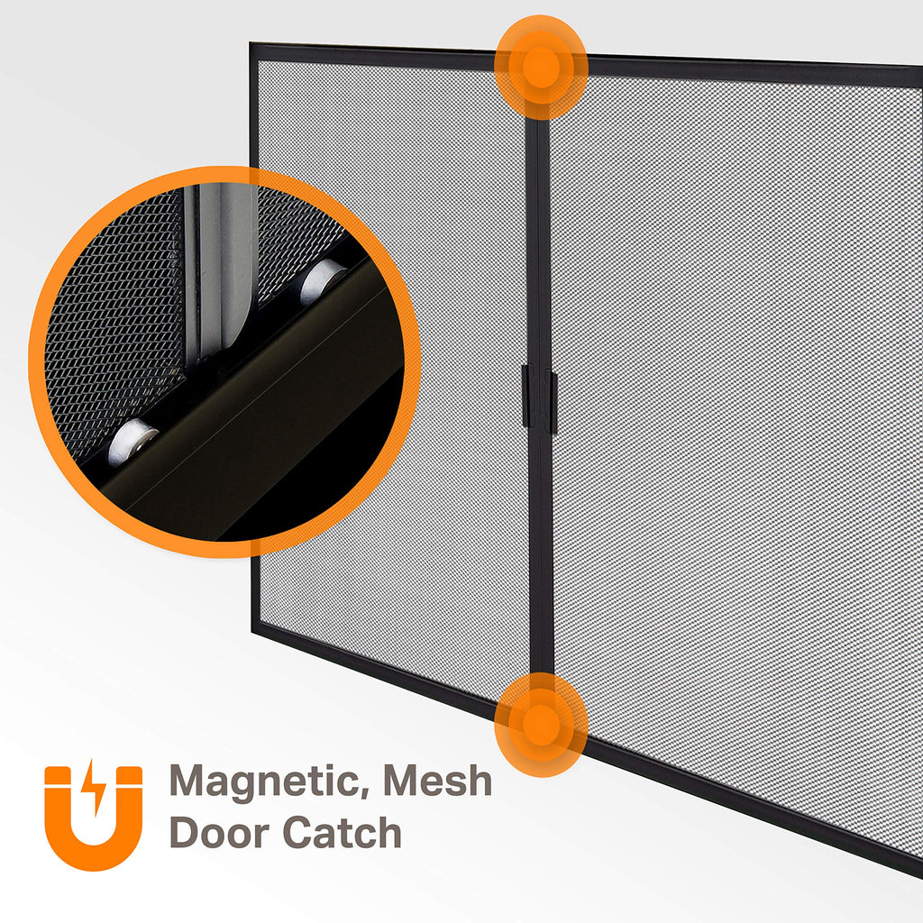 Large Fireplace Glass Door B99086